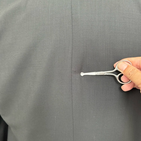 vintage gucci suit jacket blazer black 48IT/38 US wool mohair 2 button - Picture 14 of 14